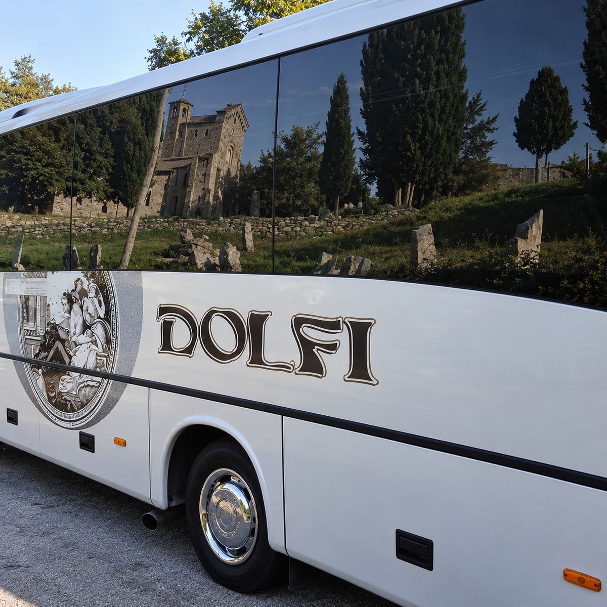 Gita all'abbazia con bus Dolfi
