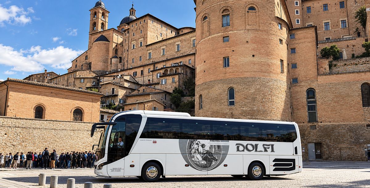 Gita a Urbino con bus Dolfi